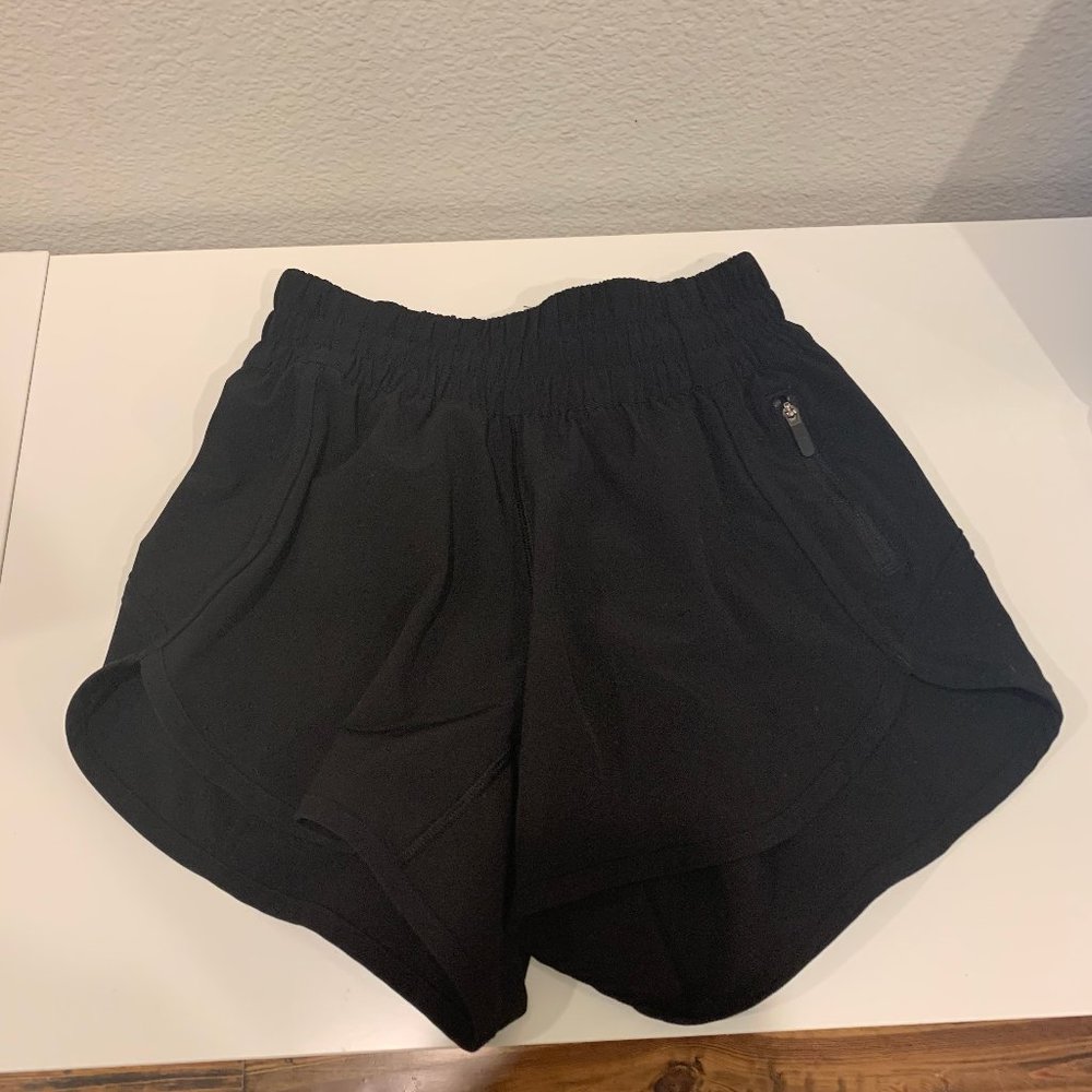 Black Lululemon Shorts!! Worn only a couple times